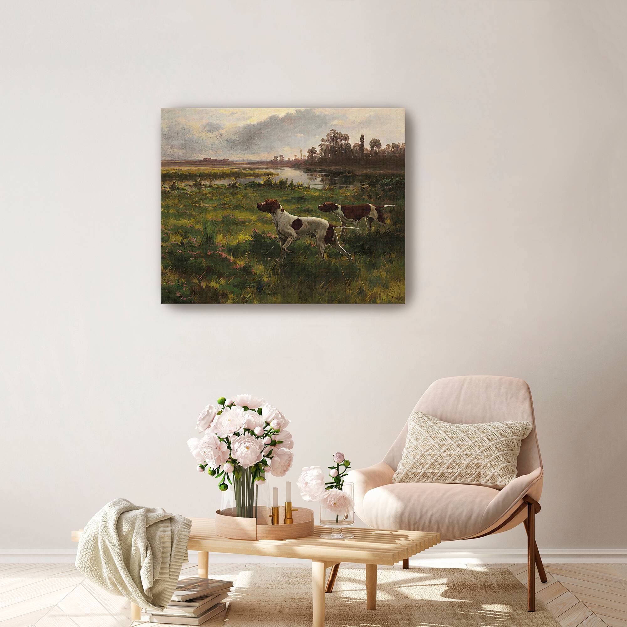 Lumaprints Pointers (1909) Canvas Giclée Art